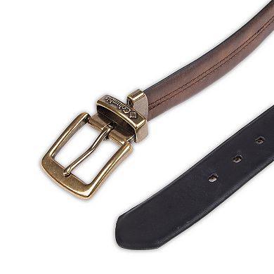 Big & Tall Columbia Reversible Stretch Synthetic Leather Belt