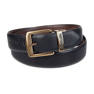 Big & Tall Columbia Reversible Stretch Synthetic Leather Belt