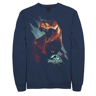 Men's Jurassic World Red Evolved Predator T-Rex Sweashirt