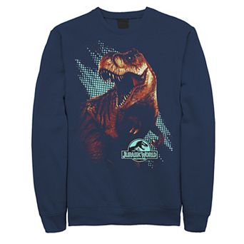 Men's Jurassic World Red Evolved Predator T-Rex Sweashirt