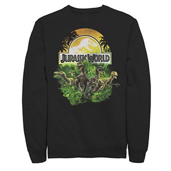 Men's Jurassic World Raptor Group Shot Title Logo Sweashirt