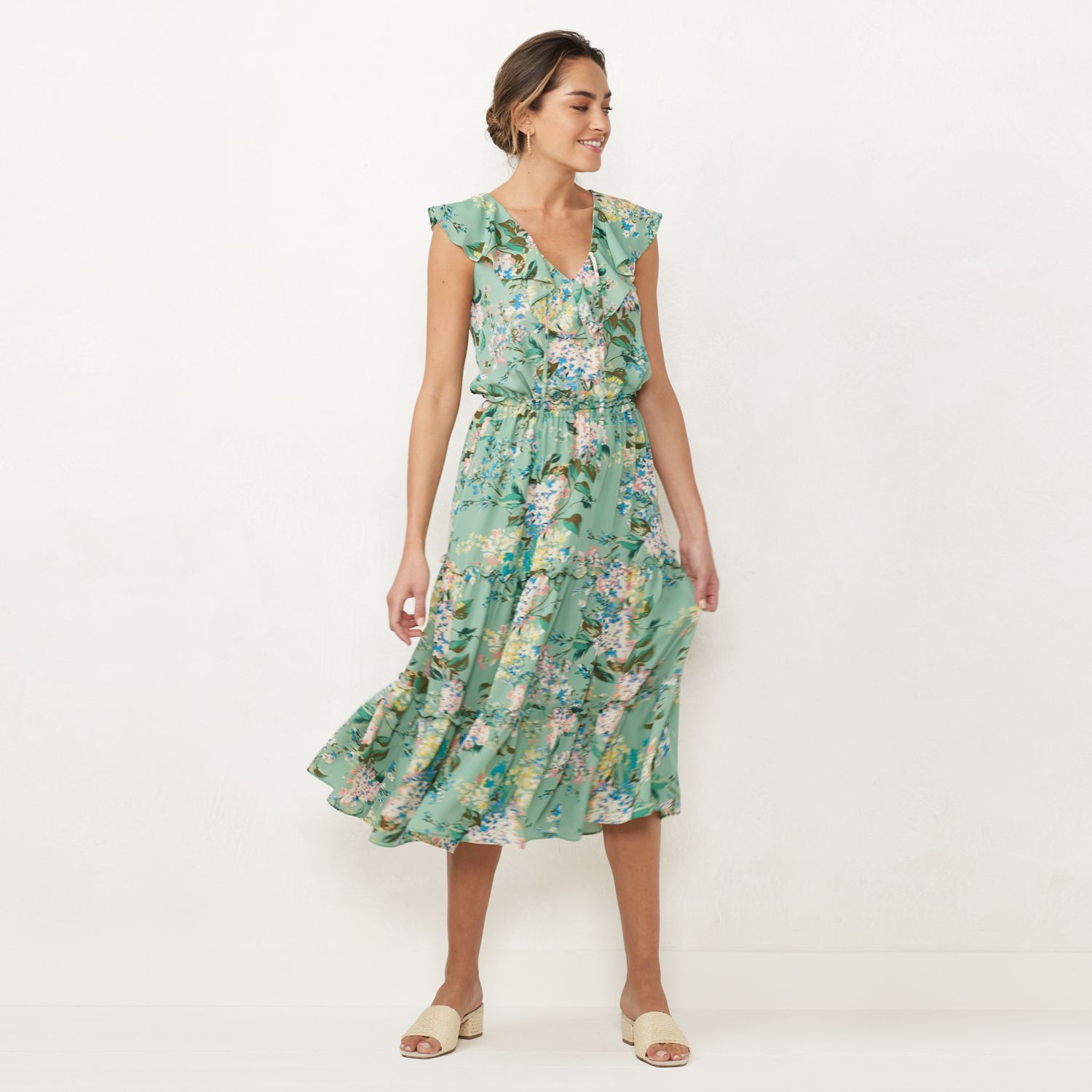 lauren conrad floral maxi dress