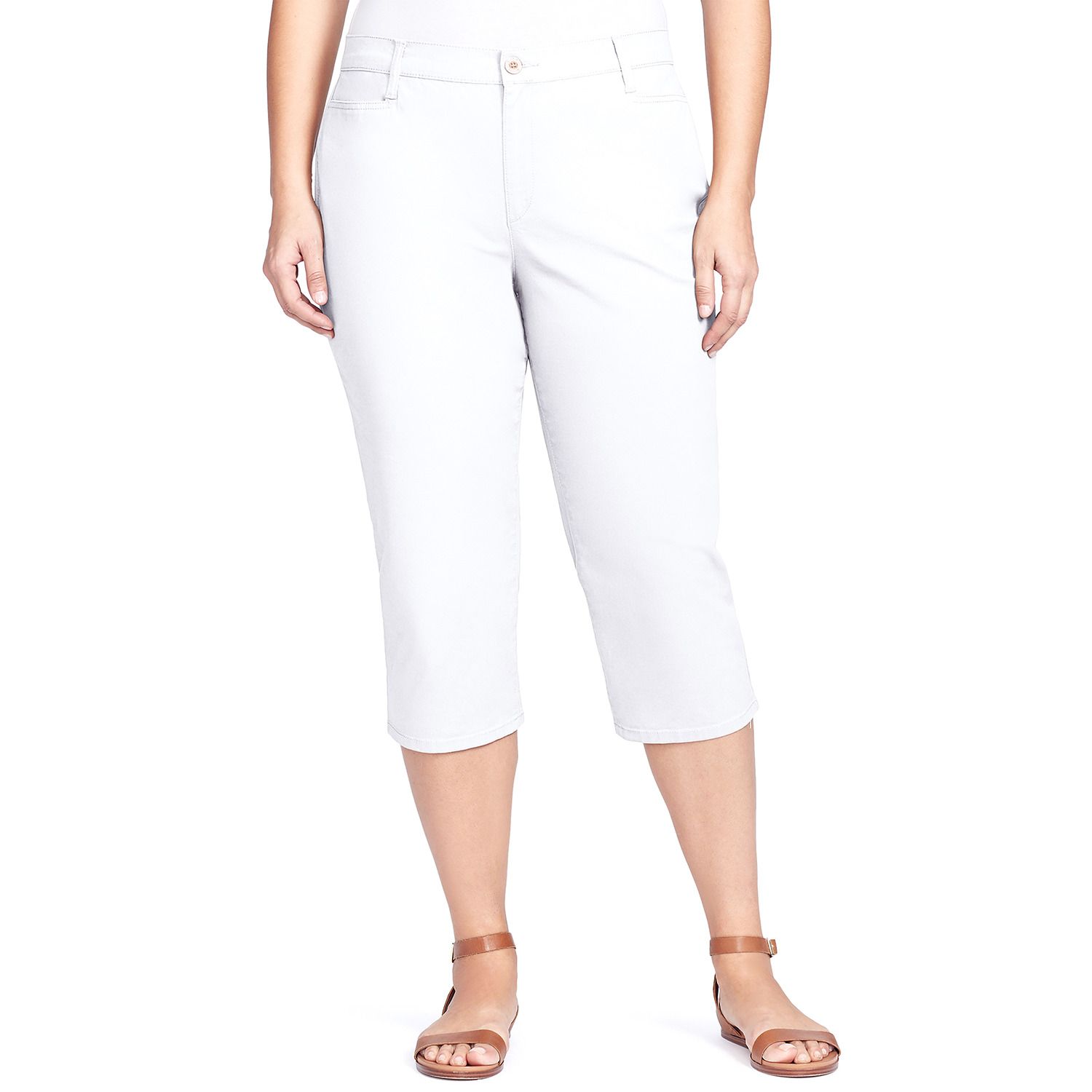 gloria vanderbilt women's amanda capri jeans