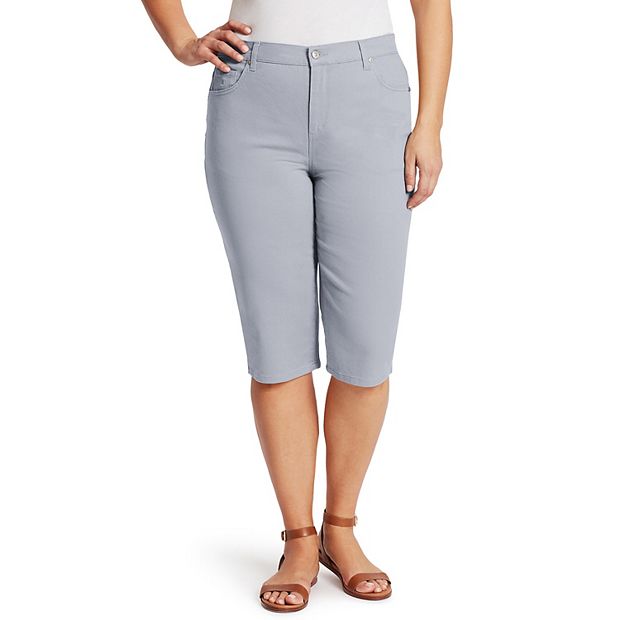 Plus Size Gloria Vanderbilt Utility Skimmer Capris