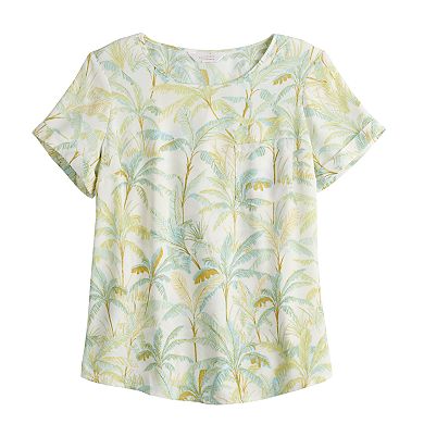 Women's LC Lauren Conrad Woven Tee