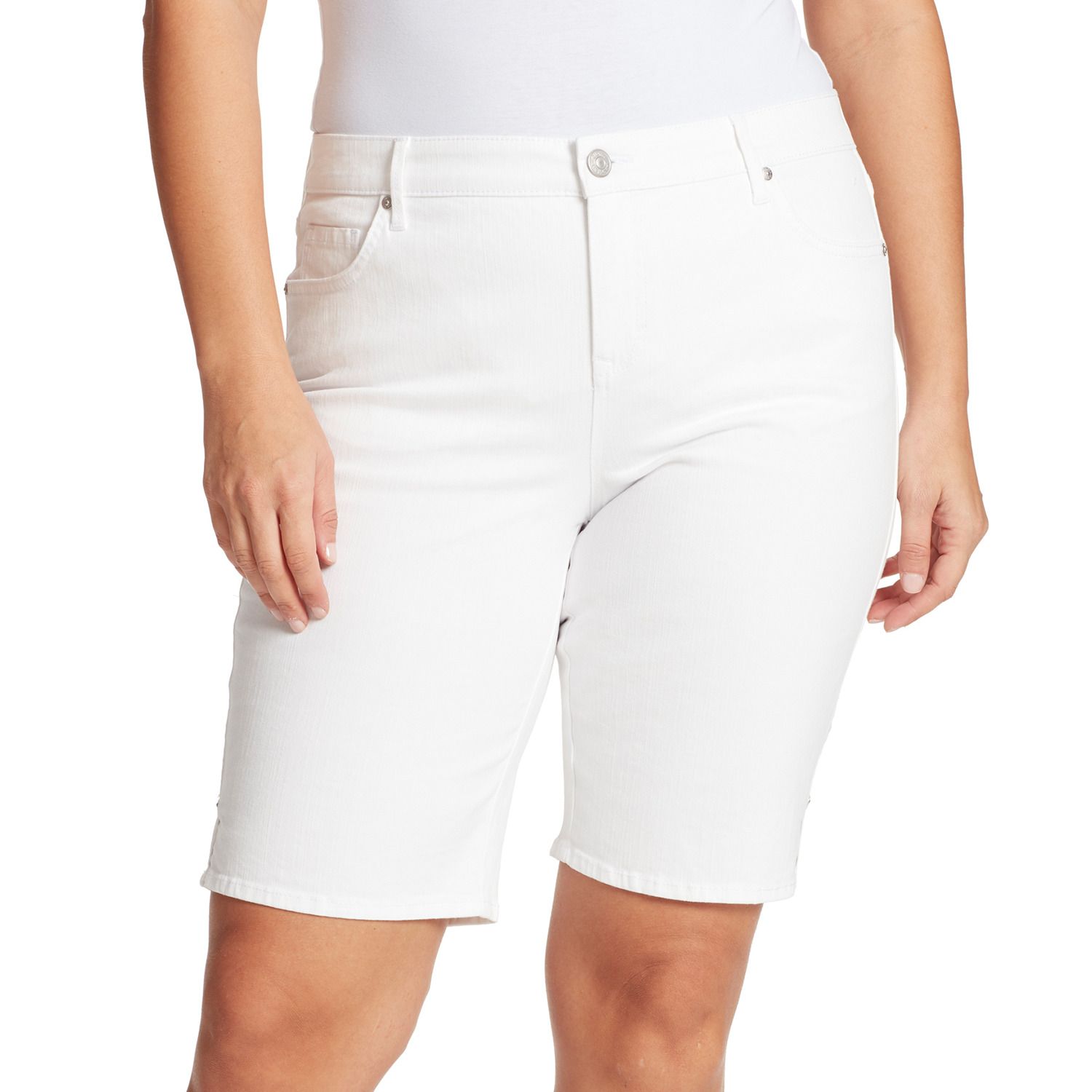 gloria vanderbilt plus size shorts