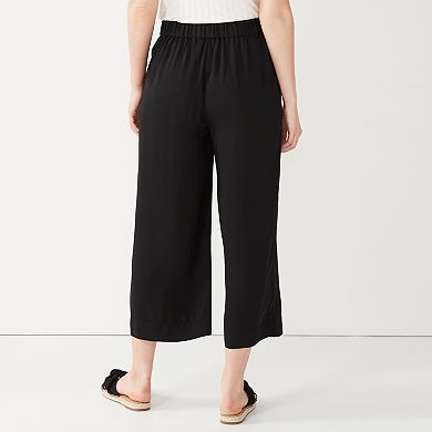 Women's Nine West Pull-On Crop Soft Pants