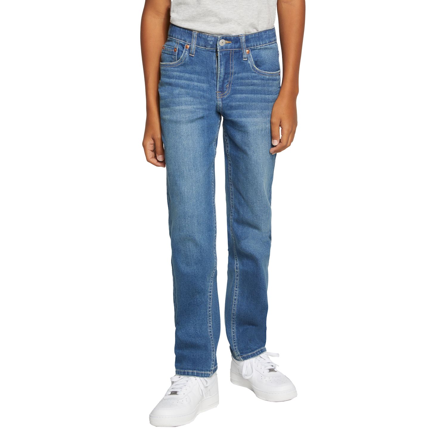 Image for Levi's Boys 4-20 514 Straight Fit Flex Stretch Jeans at Kohl's.
