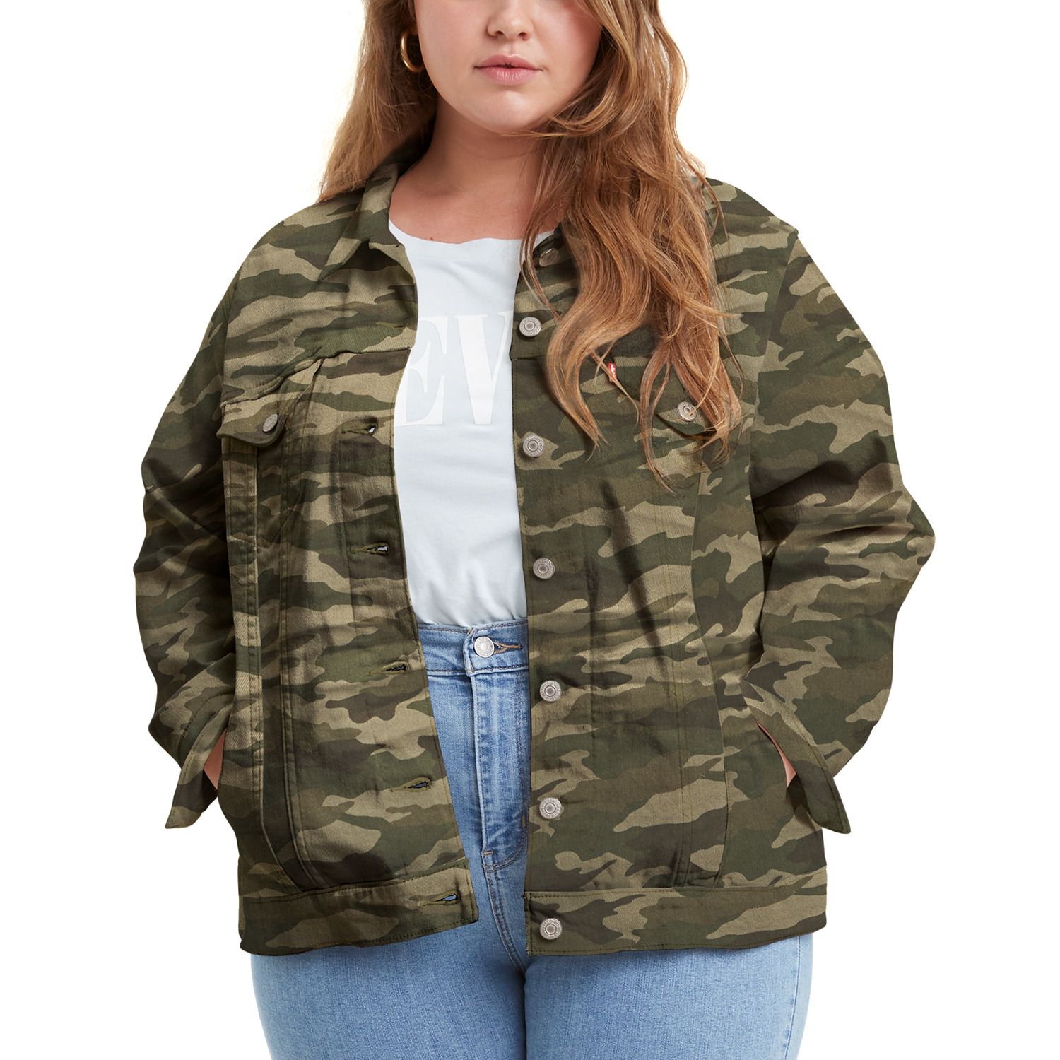 levi's camouflage jacket