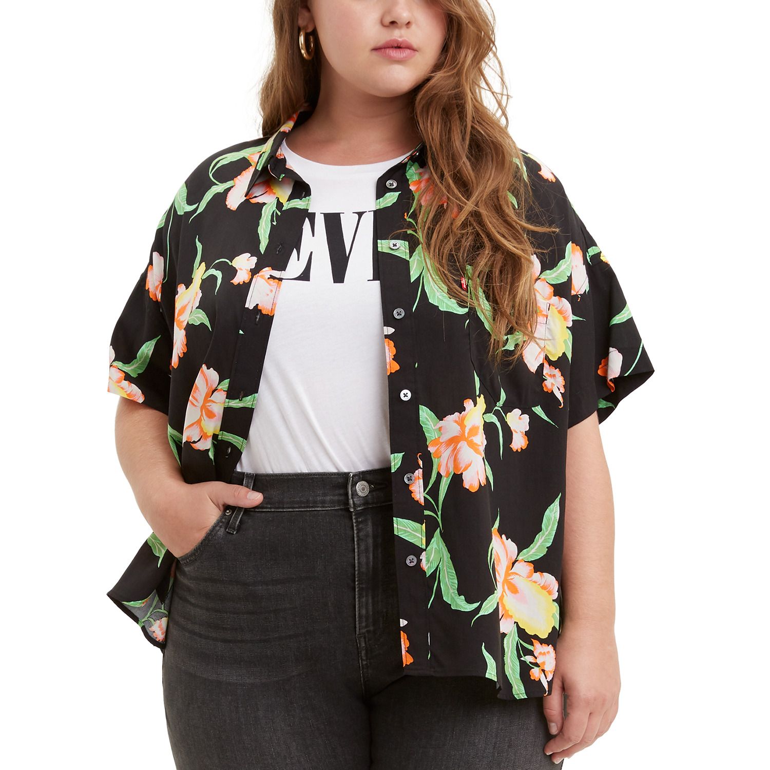 kohls plus size levi's