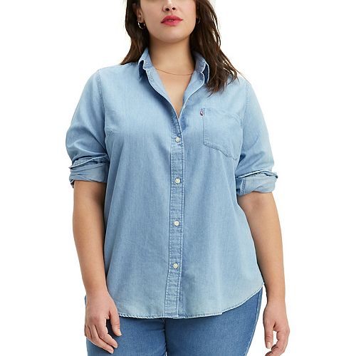kohls plus size levi's