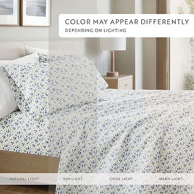 Home Collection Floral Printed Sheet Set