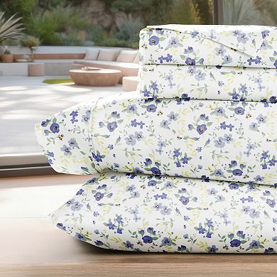 Home Collection Floral Printed Sheet Set