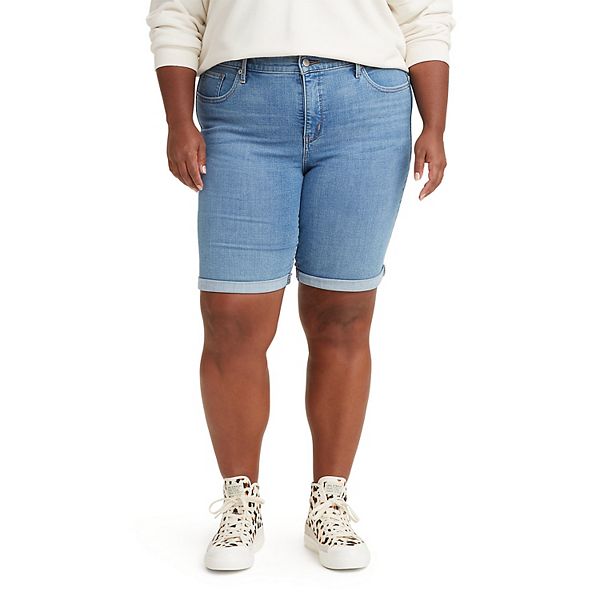 Plus Size Levi's® Shaping Bermuda Shorts