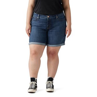 Plus Size Levi's® Mid-Length Jean Shorts