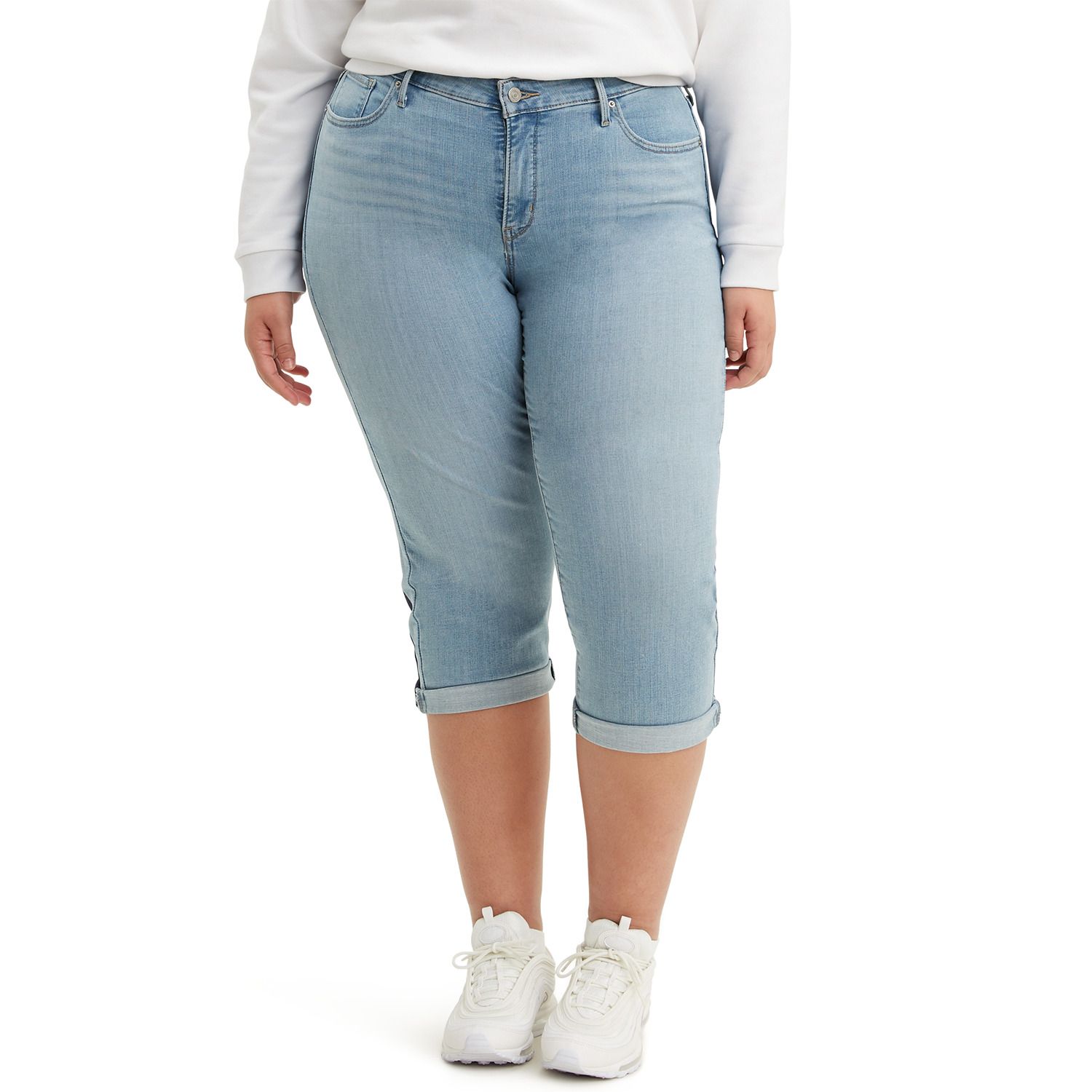 Plus Size Levi's® Shaping Capris