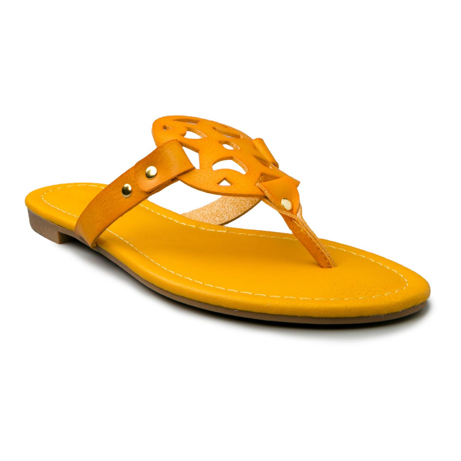 yellow sandals size 10