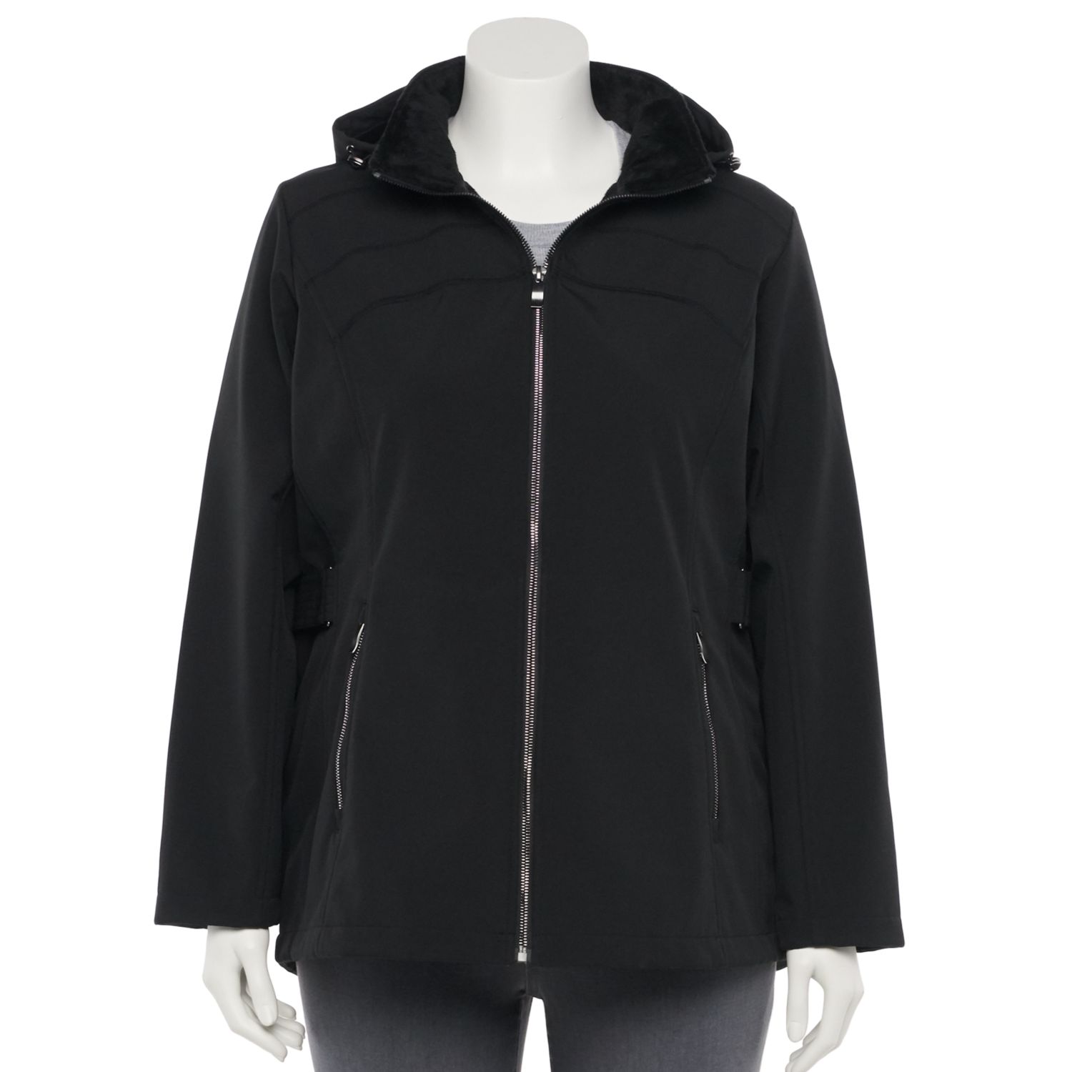 womens plus size coats kohls