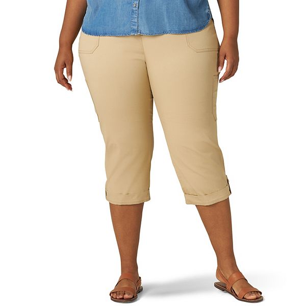 Plus Size Lee® FlexToGo Cargo Capri Pants