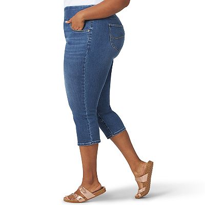 Lee capri pants plus size clearance