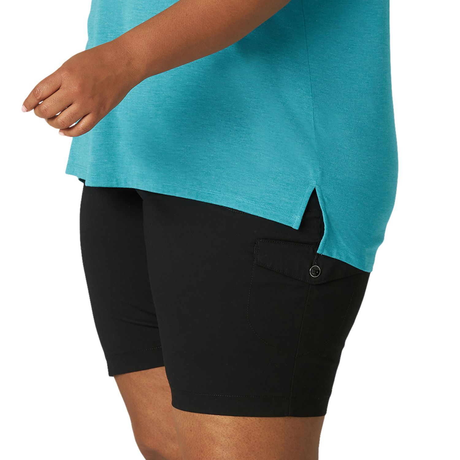 kohls plus size shorts