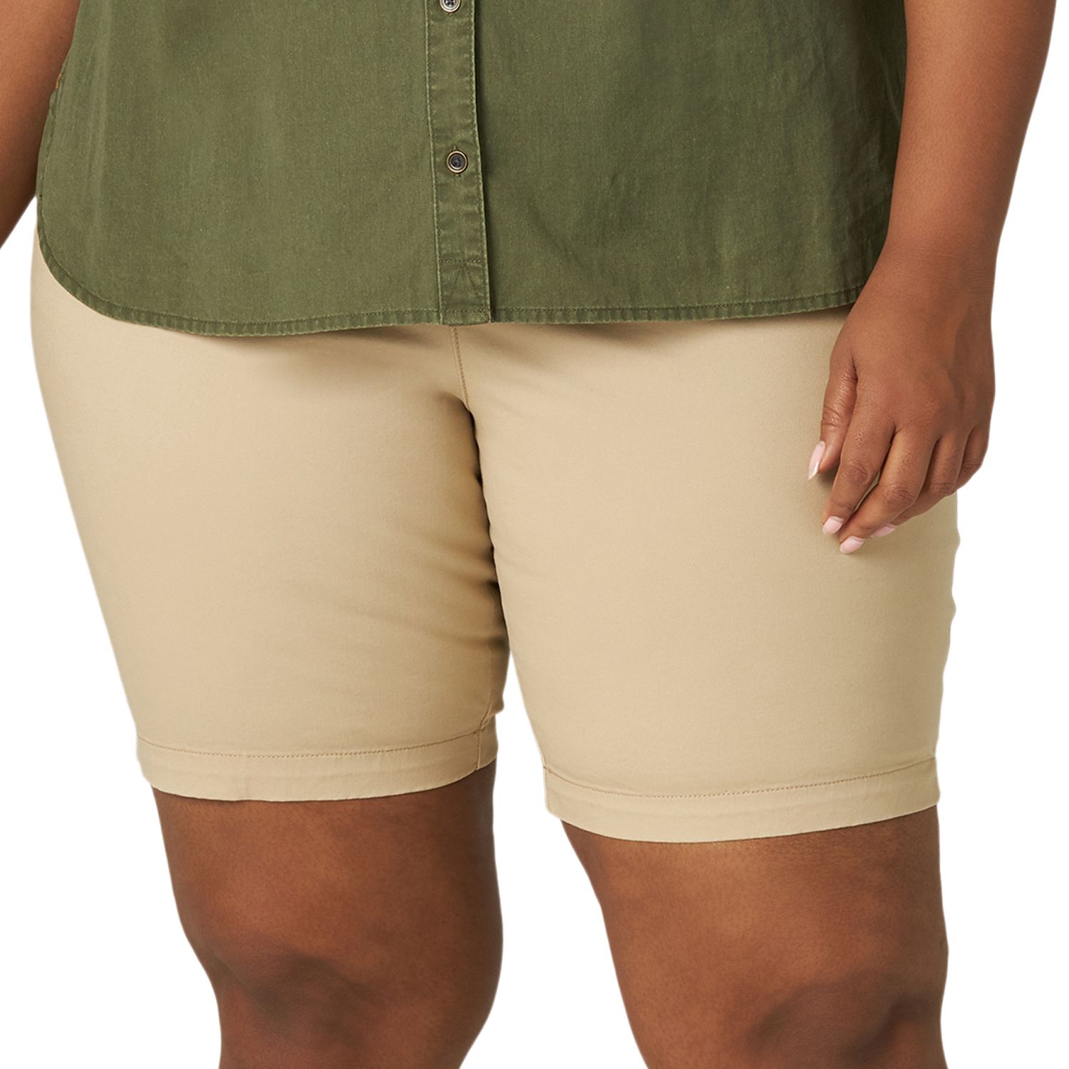 kohls womens plus size shorts