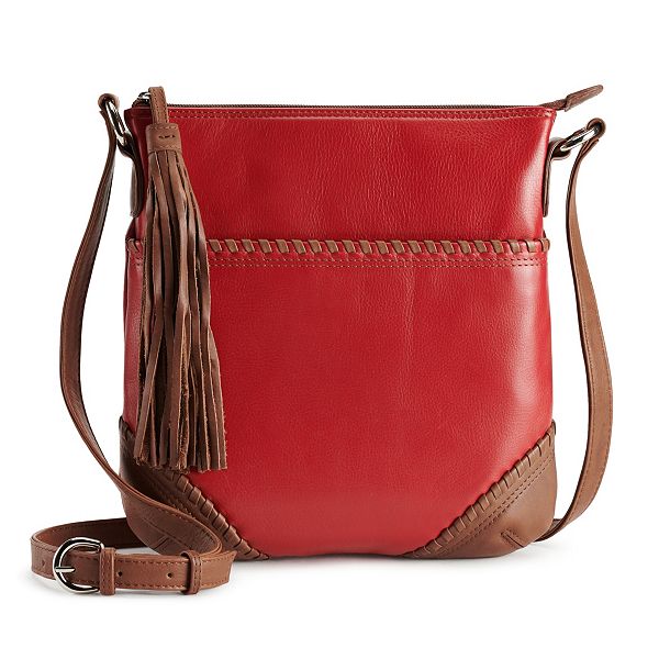 ili Leather Crossbody Bag - Red – BrickSeek