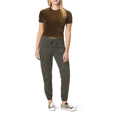Juniors' UNIONBAY Stretch Soft Sateen Cargo Jogger Pants