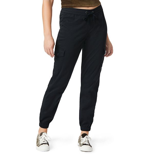 Juniors' Unionbay Stretch Soft Sateen Cargo Jogger Pants