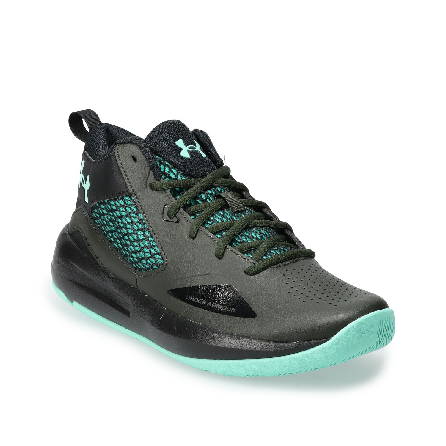 under armour high top basketball shoes