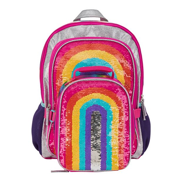 Rainy Rainbows Kids Backpacks and Lunch Box