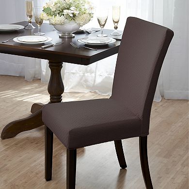 Madison Subway Stretch To Fit Dining Chair Slipcover