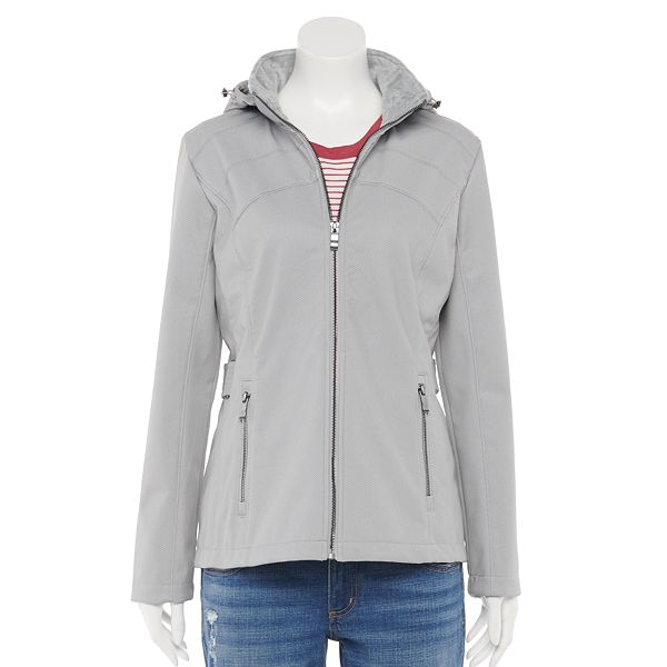 Plus size zeroxposur britney deals soft shell hooded jacket