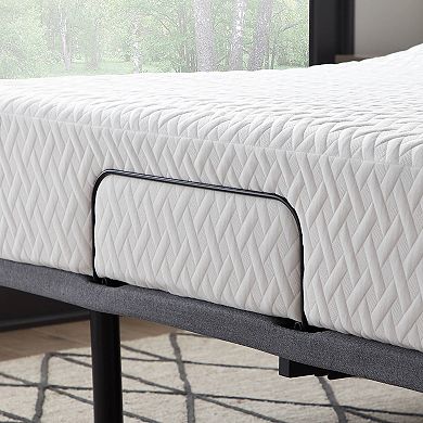 Lucid Dream Collection 10-in. Medium Memory Foam Mattress with Elevate Adjustable Bed Base