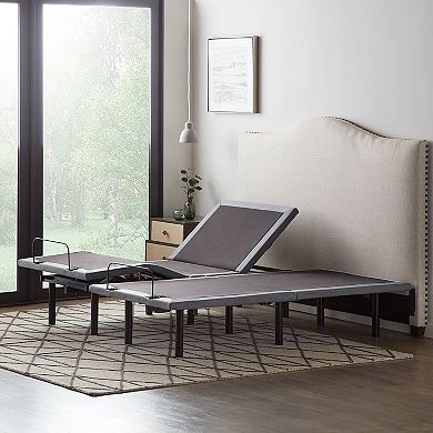 The Dream Collection™ by Lucid® 10-Inch Gel Memory Foam Mattress and Elevate Adjustable Bed Base Bundle