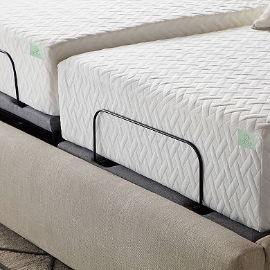 The Dream Collection™ by Lucid® 10-Inch Gel Memory Foam Mattress and Elevate Adjustable Bed Base Bundle