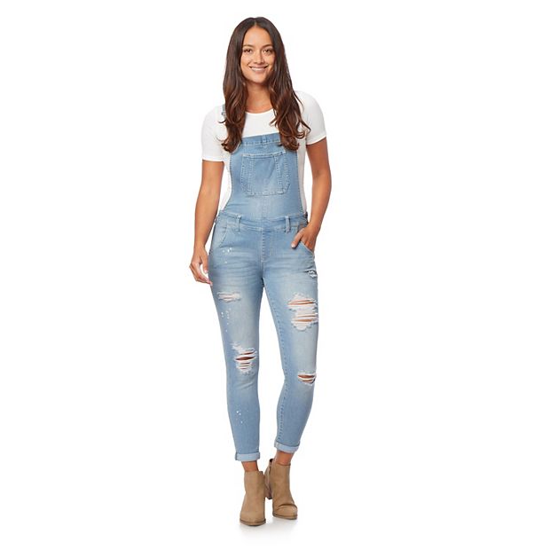 WallFlower Women's Overalls Juniors (Standard and Plus)