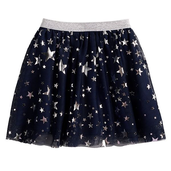 Baby Girl Jumping Beans® Gold Foil Tutu Skirt