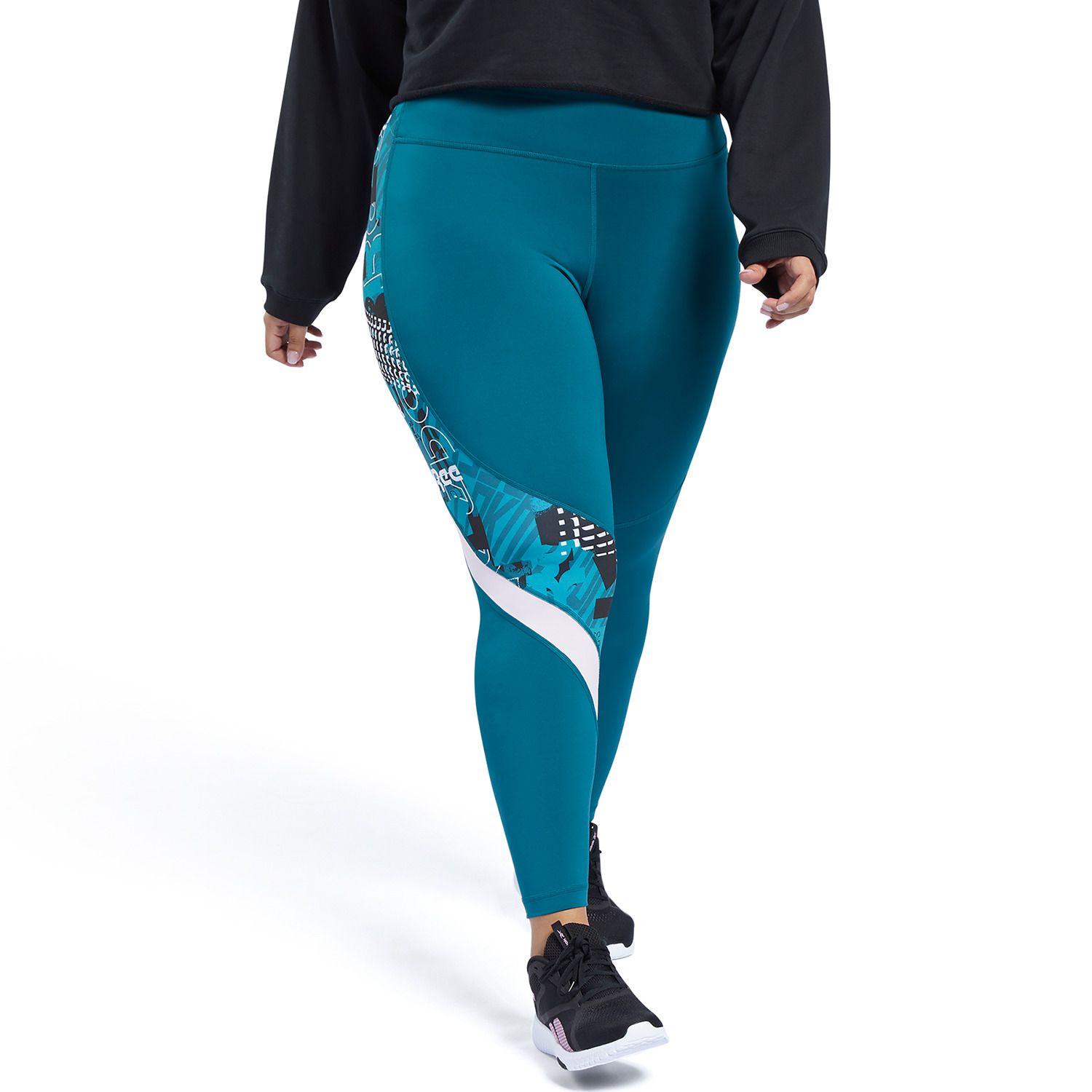 Plus Size Reebok Leggings