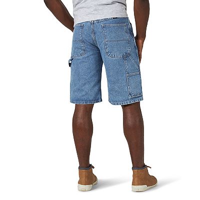 Wrangler Mens Carpenter Shorts 2024 - Size 34, Color: Denim Blue