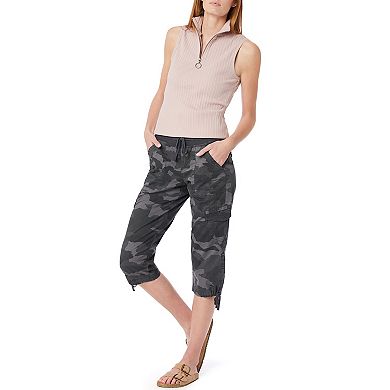 Women's Supplies by Unionbay Pull-On Convertible Crop Pants