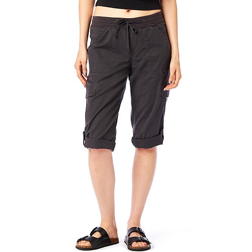 Women's Supplies by Unionbay Pull-On Convertible Crop Pants