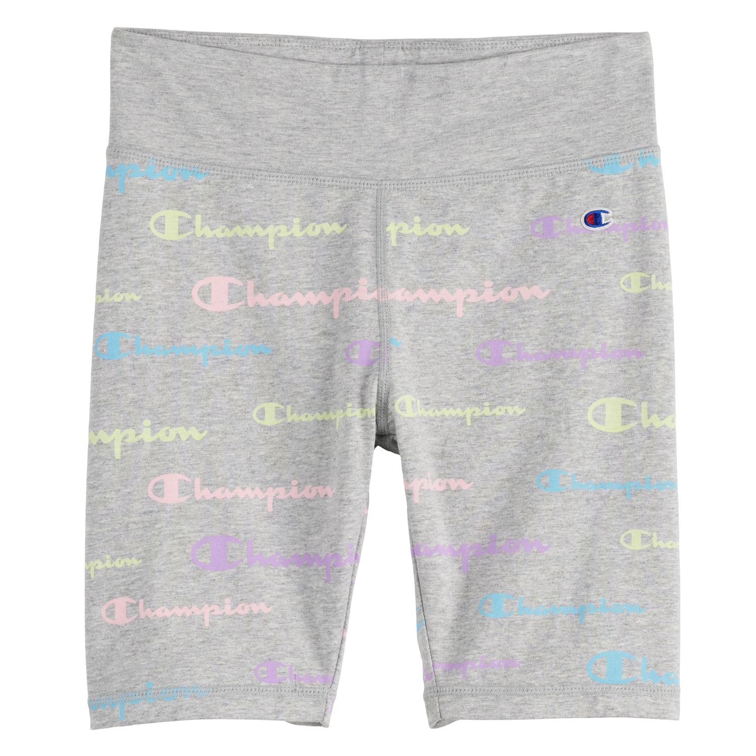 champion biker shorts grey