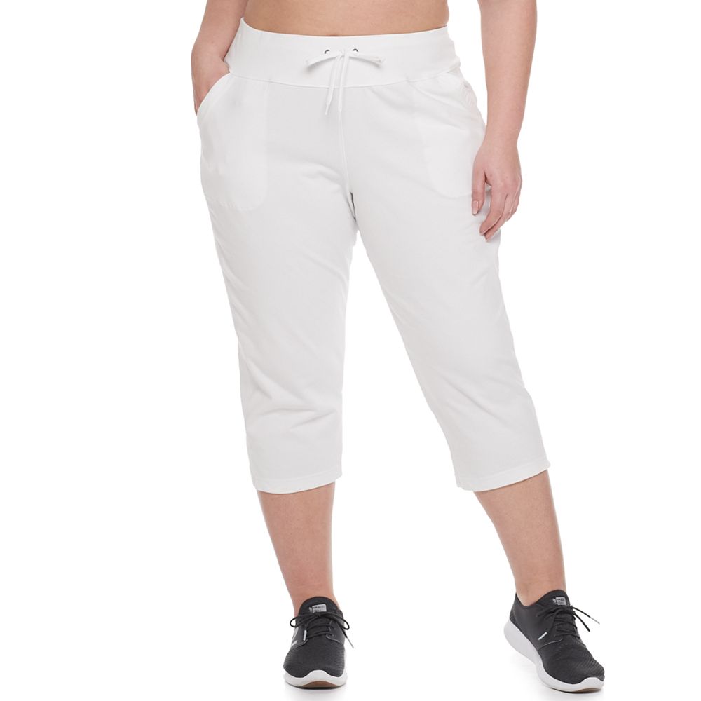 Women's Plus Premium Stretch Cuff Essential Capri
