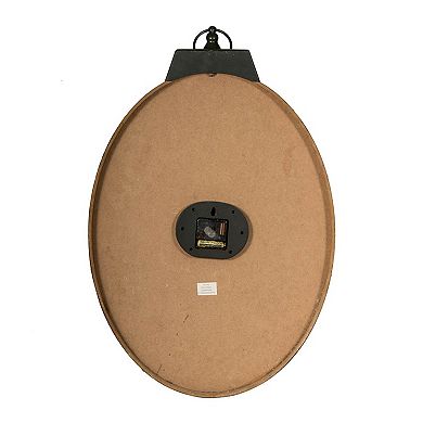 Thaddeus Antique Inspired Oval Wall Clock