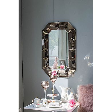 Rose Gold Finish Wall Mirror