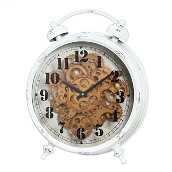 Classic Gears Clock Table Decor