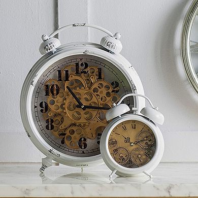Classic Gears Clock Table Decor