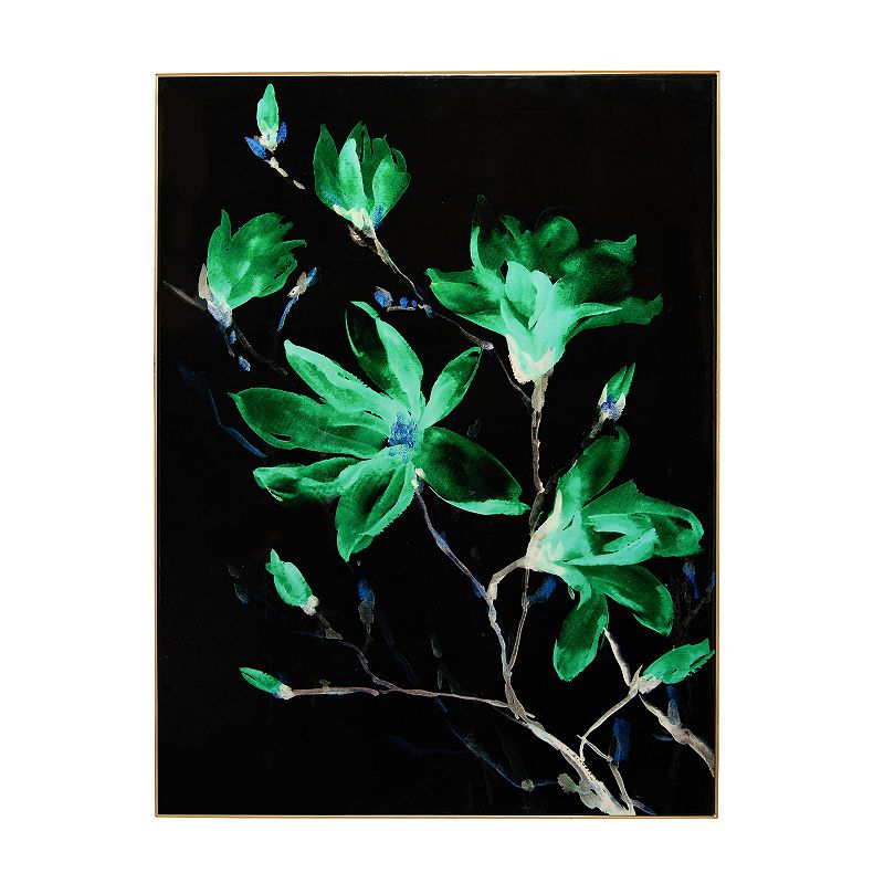 Green Vintage Glamour Wall Art, Multicolor