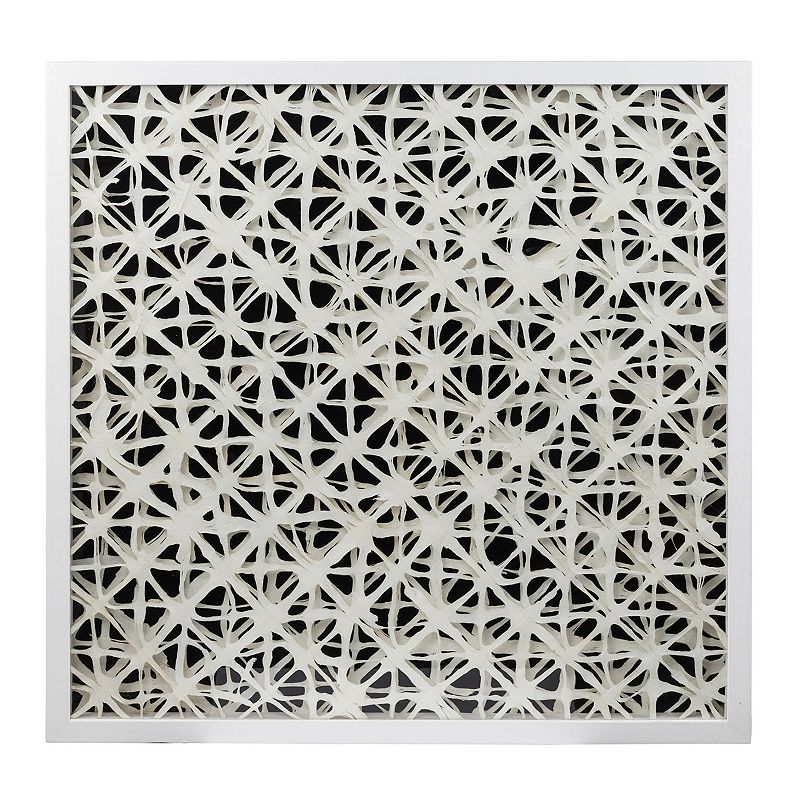 White and Black Couture Wall Art, Multicolor